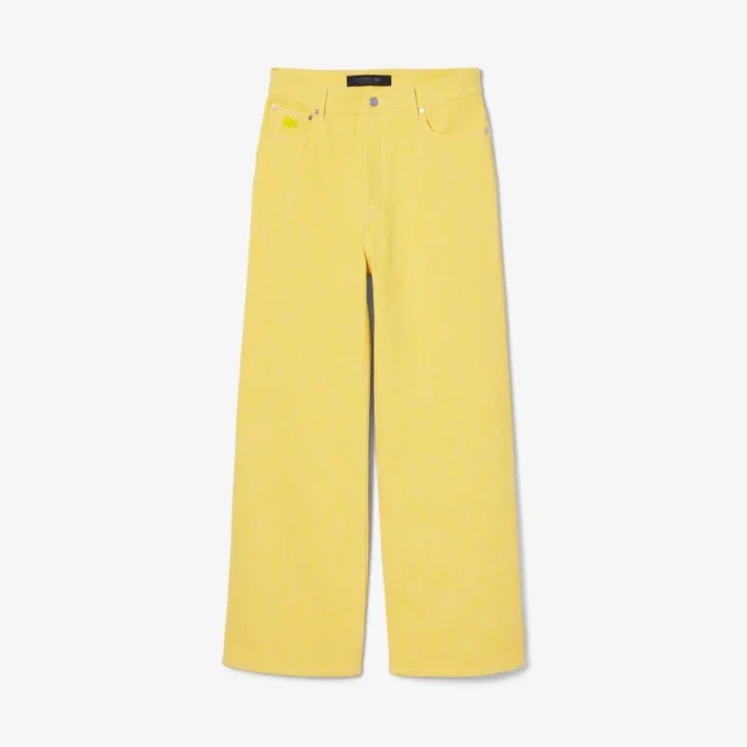 Men’s Runway Wide Leg Denim Jeans