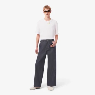 Men’s Runway Wide Leg Selvedge Jeans