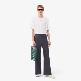 Men’s Runway Wide Leg Selvedge Jeans