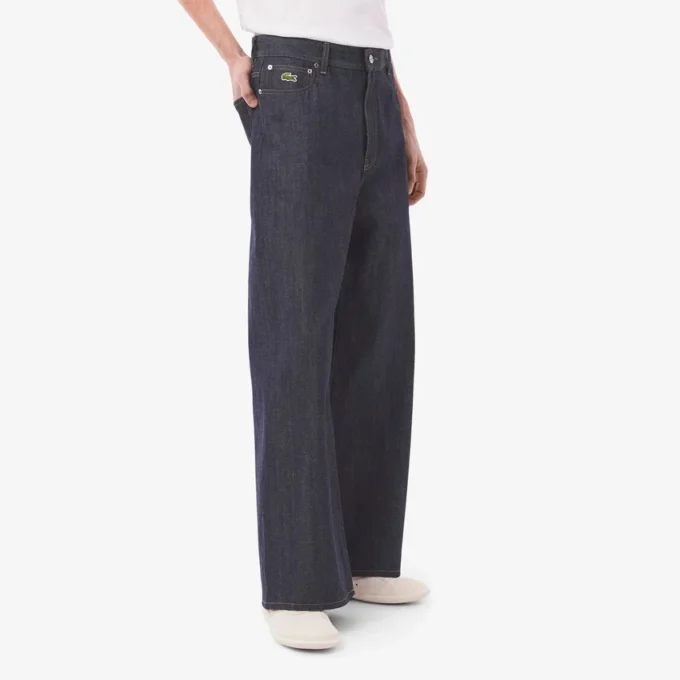 Men’s Runway Wide Leg Selvedge Jeans