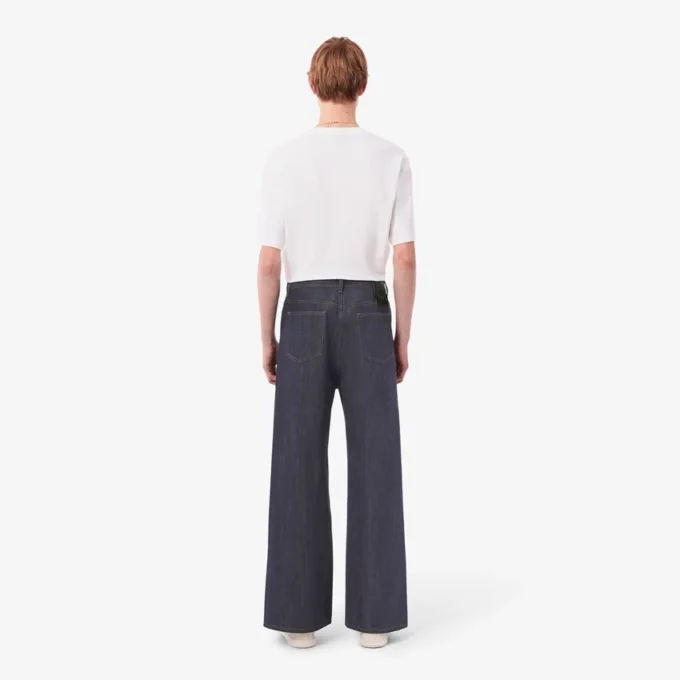 Men’s Runway Wide Leg Selvedge Jeans