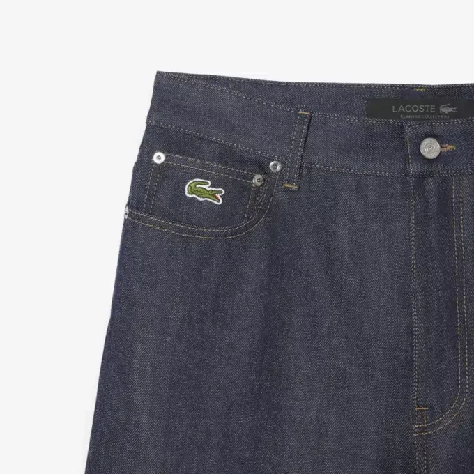 Men’s Runway Wide Leg Selvedge Jeans