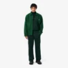 Men’s Satin Effect Zip-Up Fleece Sweatshirt