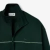 Men’s Satin Effect Zip-Up Fleece Sweatshirt