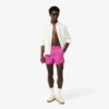 Men’s Short Badge Accent Swim Trunks