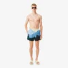 Men’s Short Landscape Print Swim Trunks