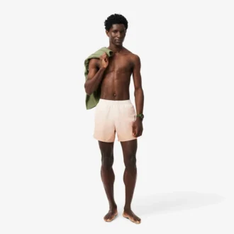 Men’s Short Ombra Print Swim Trunks