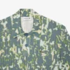 Men’s Short Sleeve Graphic Print Polo Collar Sweater