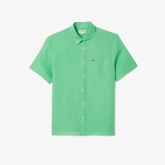 Men’s Short Sleeve Linen Shirt