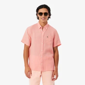 Men’s Short Sleeve Linen Shirt