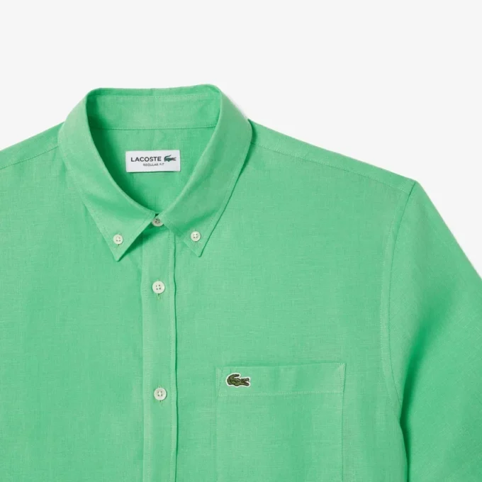Men’s Short Sleeve Linen Shirt