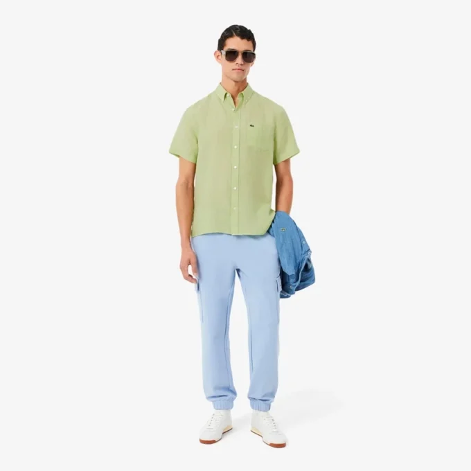 Men’s Short Sleeve Linen Shirt