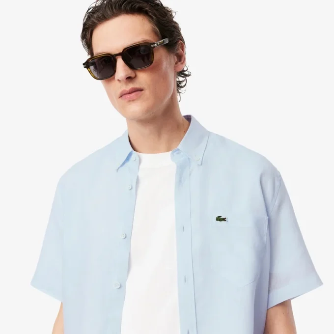 Men’s Short Sleeve Linen Shirt