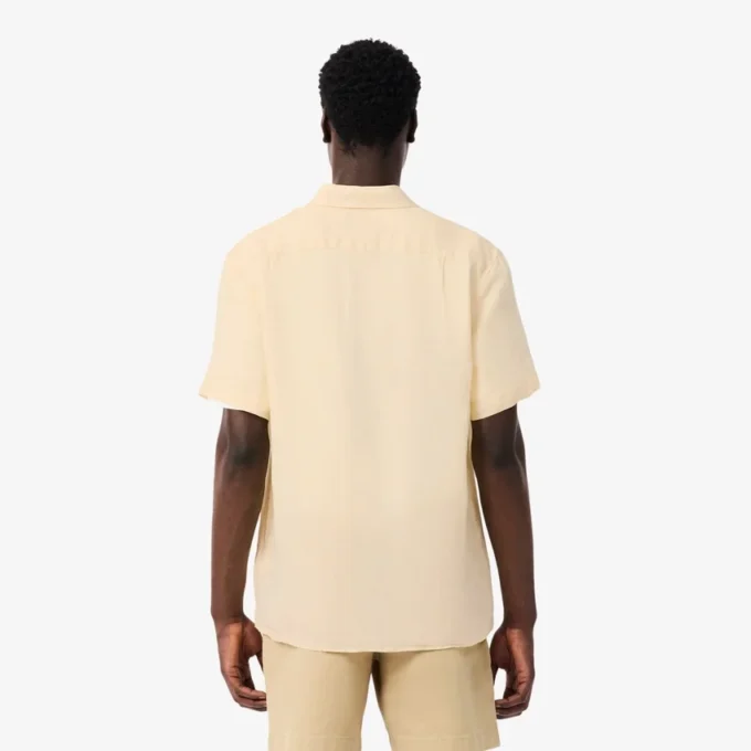 Men’s Short Sleeve Linen Shirt