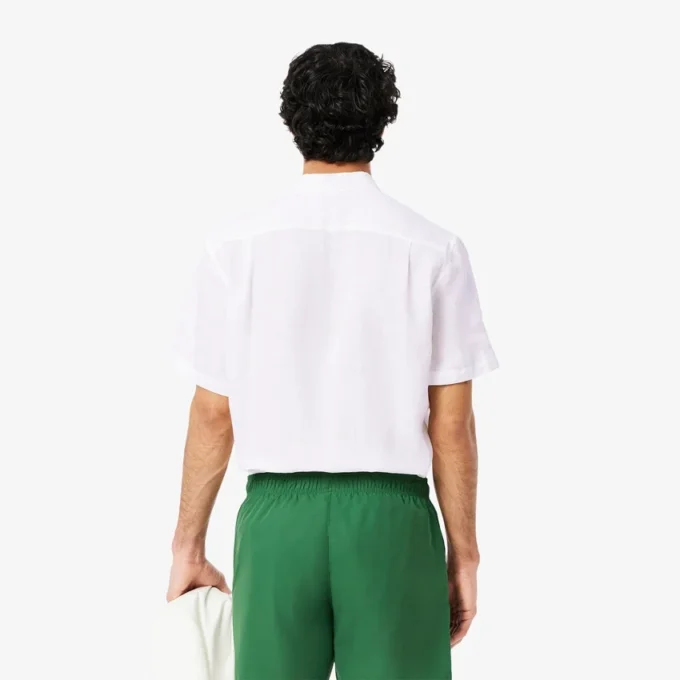 Men’s Short Sleeve Linen Shirt
