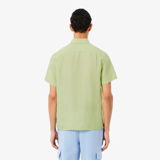 Men’s Short Sleeve Linen Shirt