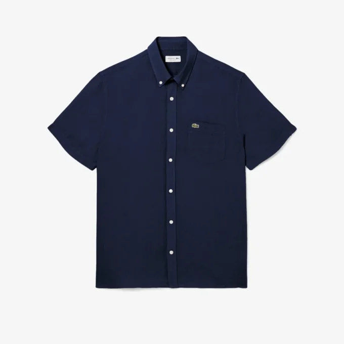 Men’s Short Sleeve Linen Shirt