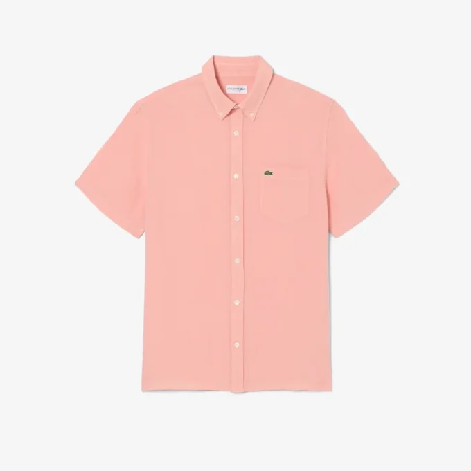 Men’s Short Sleeve Linen Shirt