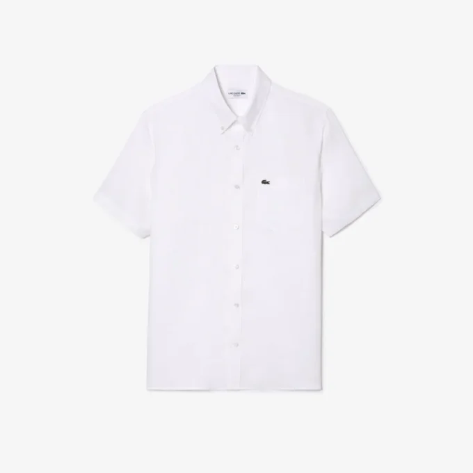 Men’s Short Sleeve Linen Shirt
