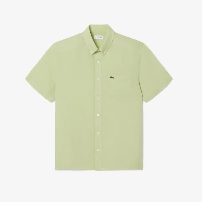 Men’s Short Sleeve Linen Shirt