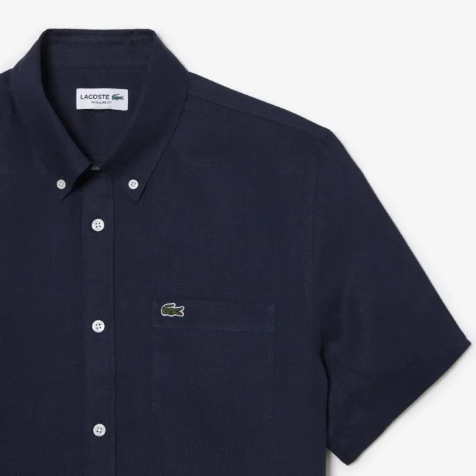 Men’s Short Sleeve Linen Shirt