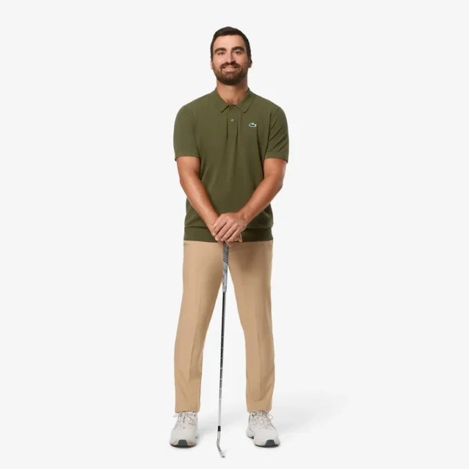 Men’s Short Sleeve Polo Collar Golf Sweater