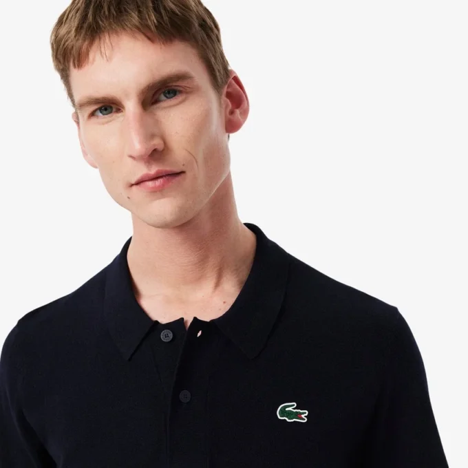 Men’s Short Sleeve Polo Collar Golf Sweater