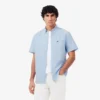 Men’s Short Sleeve Regular Fit Gingham Shirt