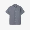 Men’s Short Sleeve Regular Fit Gingham Shirt