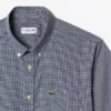 Men’s Short Sleeve Regular Fit Gingham Shirt