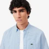 Men’s Short Sleeve Regular Fit Gingham Shirt