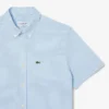 Men’s Short Sleeve Regular Fit Gingham Shirt