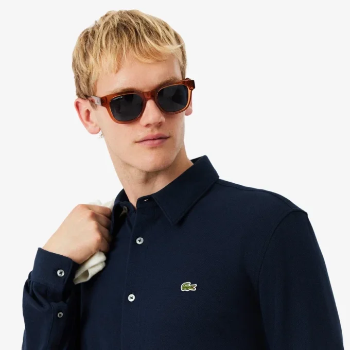 Men’s Slim Fit Cotton Piqua Shirt