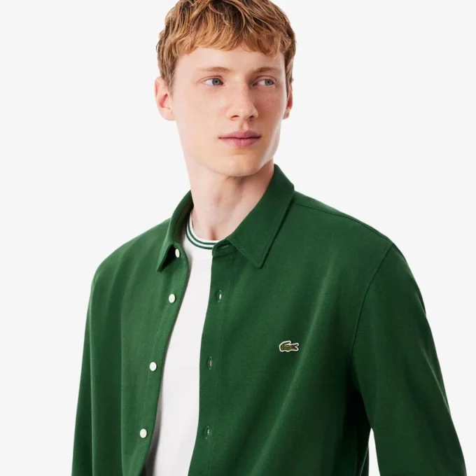 Men’s Slim Fit Cotton Piqua Shirt