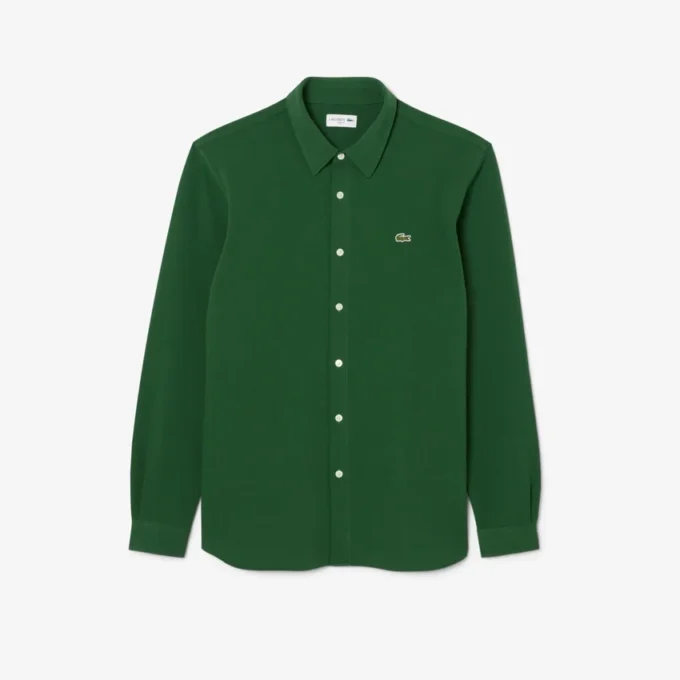 Men’s Slim Fit Cotton Piqua Shirt
