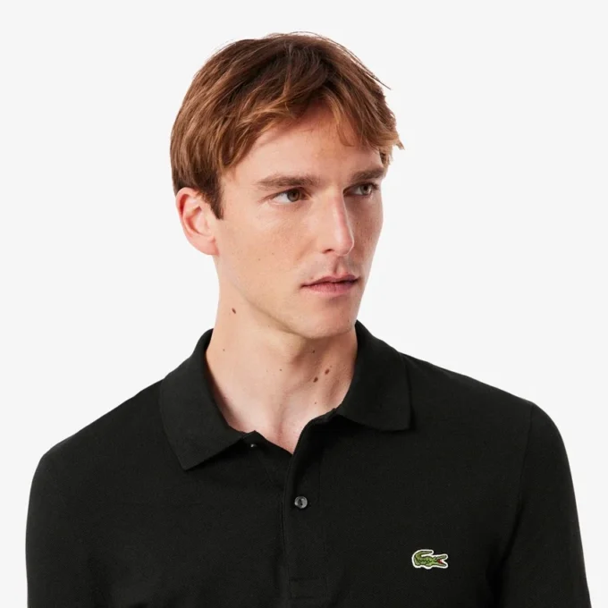 Men’s Slim Fit L.12.12 Long Sleeve Polo