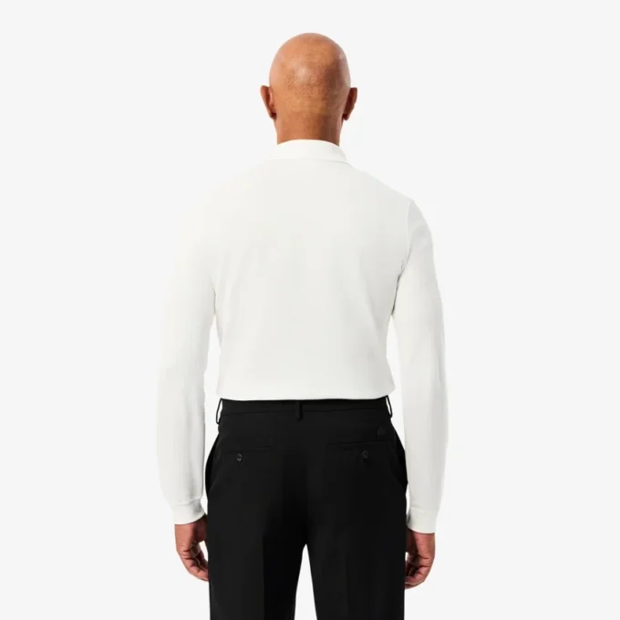 Men’s Slim Fit L.12.12 Long Sleeve Polo