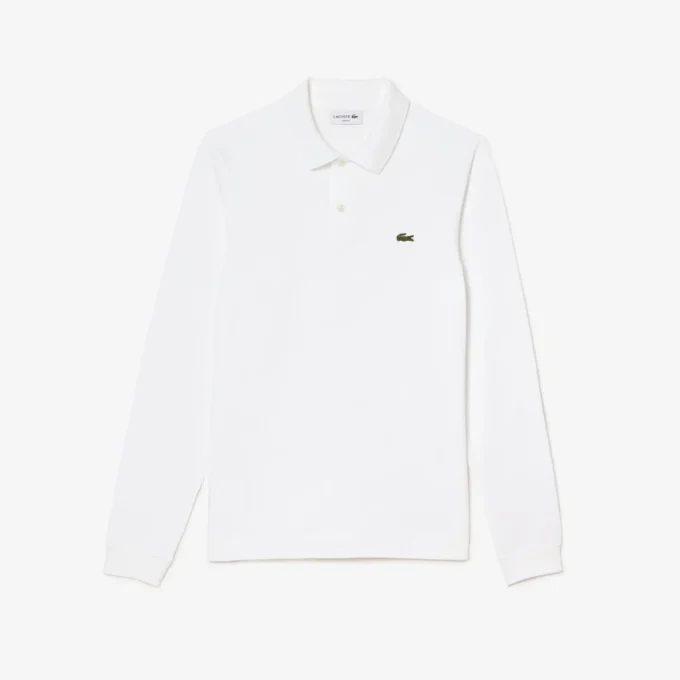 Men’s Slim Fit L.12.12 Long Sleeve Polo