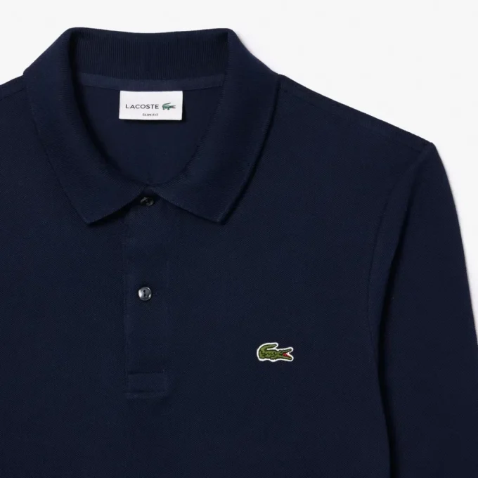 Men’s Slim Fit L.12.12 Long Sleeve Polo
