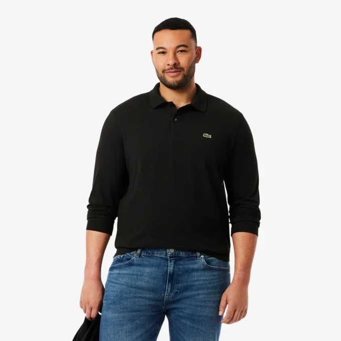 Men’s Slim Fit L.12.12 Long Sleeve Polo