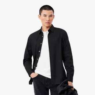 Men’s Slim Fit Stretch Button Down Shirt