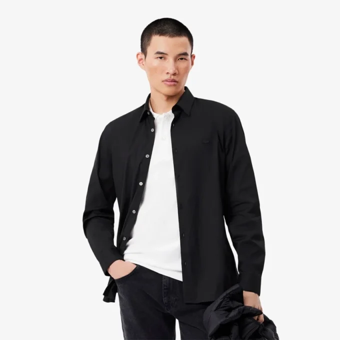 Men’s Slim Fit Stretch Button Down Shirt