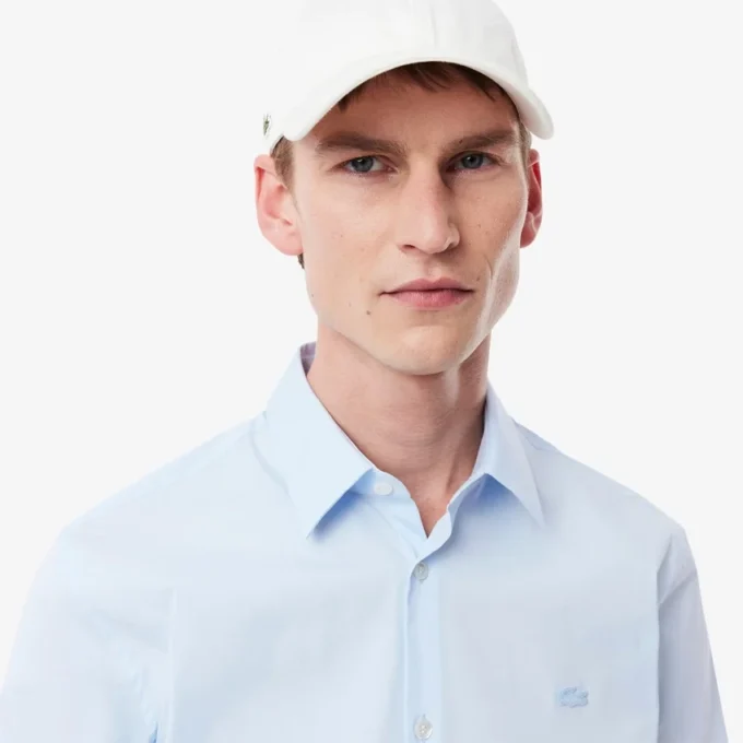 Men’s Slim Fit Stretch Button Down Shirt