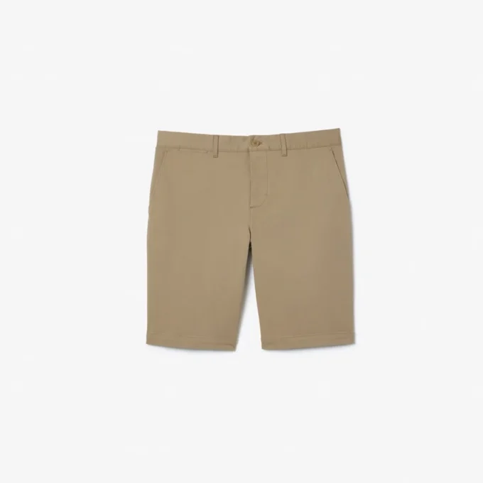 Men’s Slim Fit Stretch Cotton Shorts