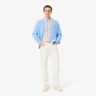 Men’s Slim Fit Stretch Plaid Shirt