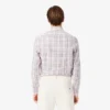 Men’s Slim Fit Stretch Plaid Shirt