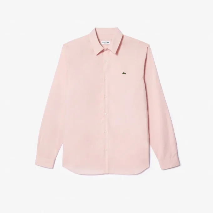 Men’s Slim Fit Stretch Poplin Shirt