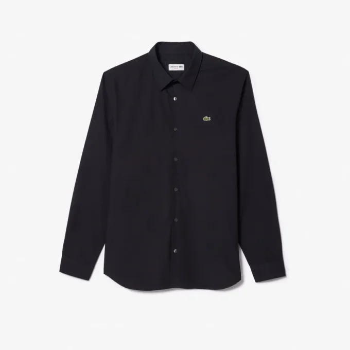 Men’s Slim Fit Stretch Poplin Shirt
