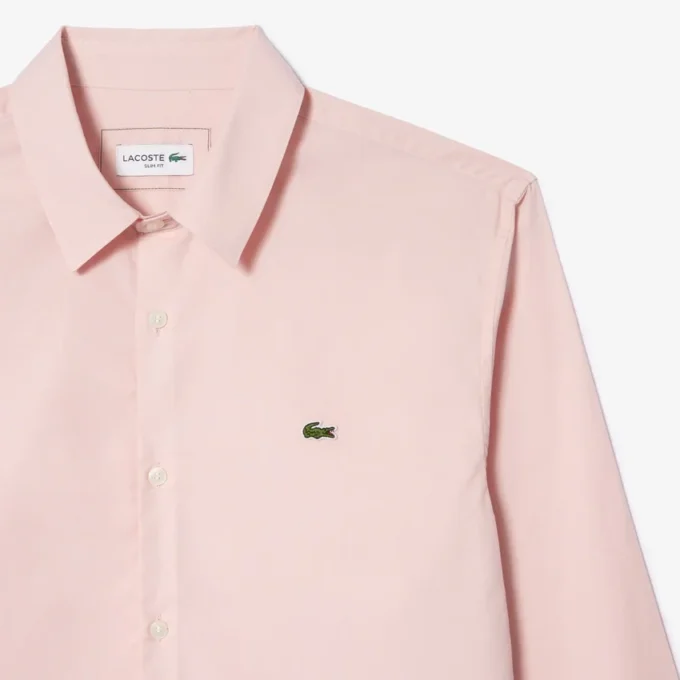 Men’s Slim Fit Stretch Poplin Shirt