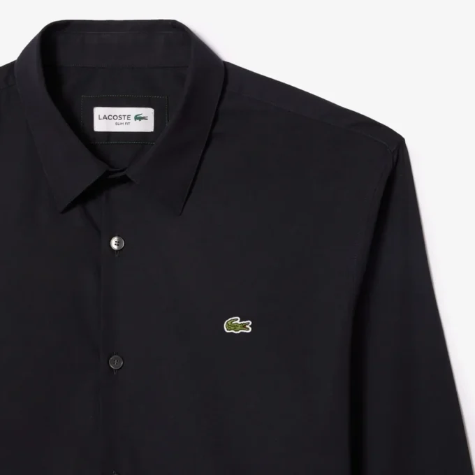 Men’s Slim Fit Stretch Poplin Shirt